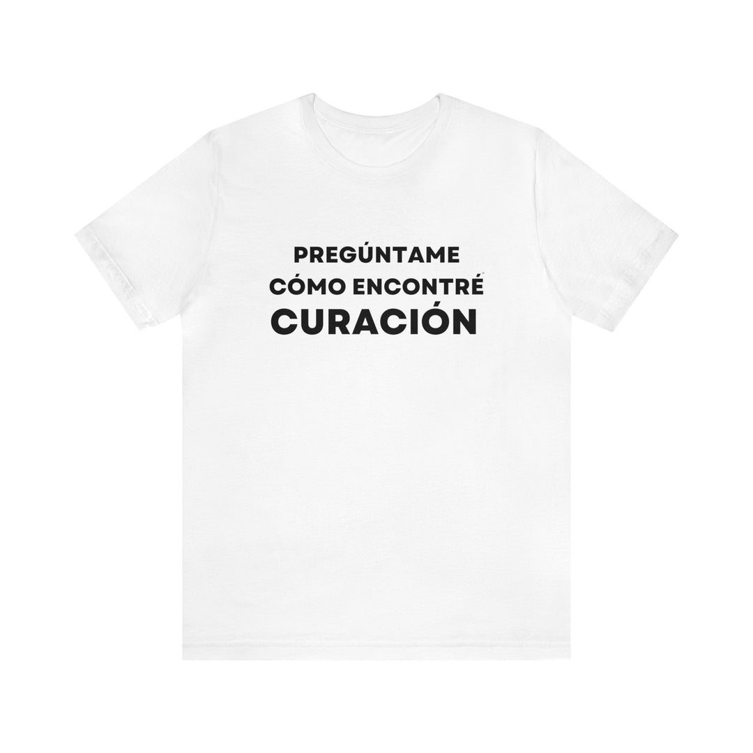 Curación/Healing, Unisex Jersey Short Sleeve Tee (ES CDN)