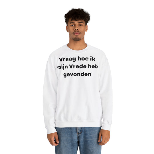 Vreede/Peace, Unisex Heavy Blend™ Crewneck Sweatshirt (NL EU)