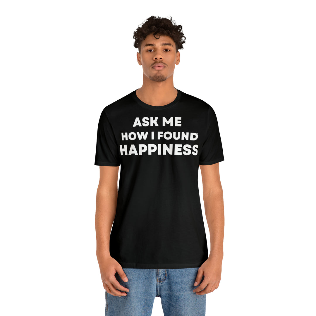 Happiness, Unisex Jersey Short Sleeve Tee (ENG UK)