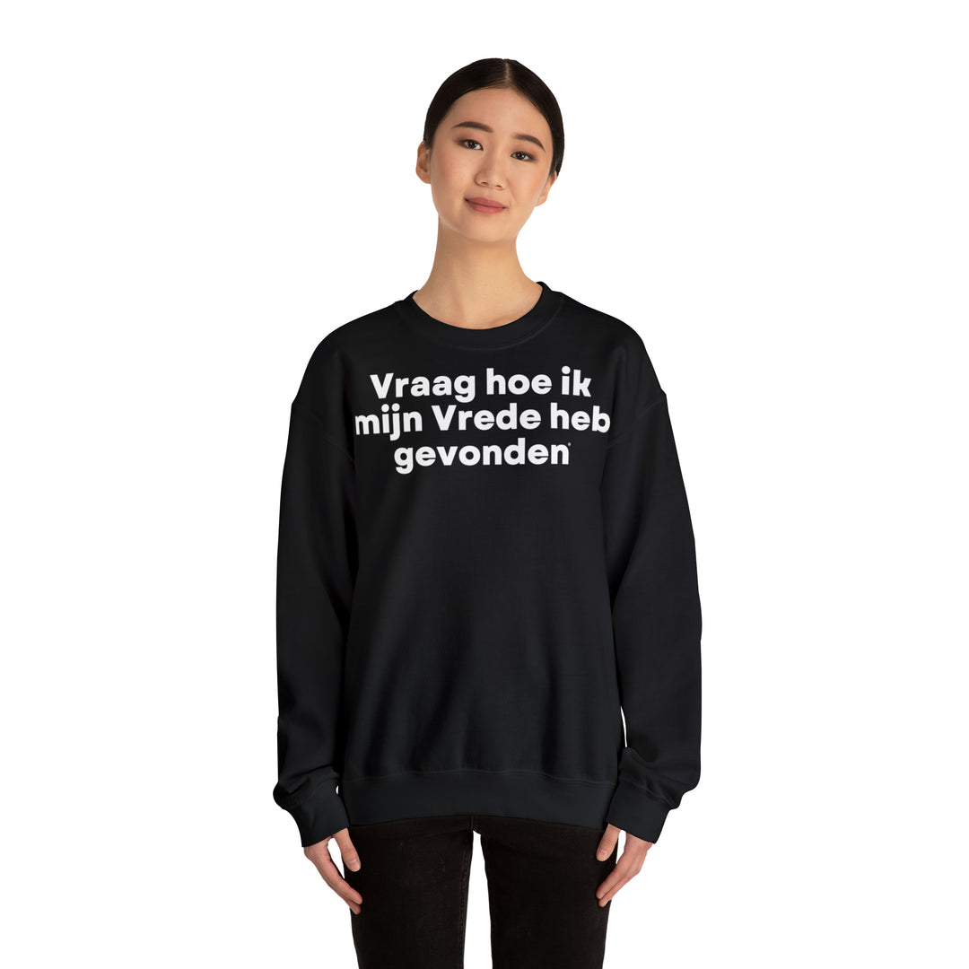 Vreede/Peace, Unisex Heavy Blend™ Crewneck Sweatshirt (NL EU)