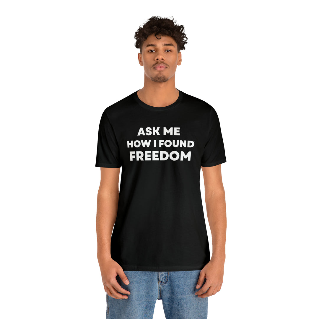 Freedom, Unisex Jersey Short Sleeve Tee (ENG CDN)