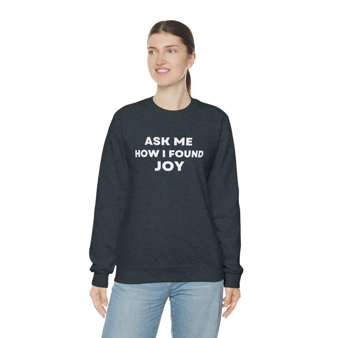 Joy, Unisex Heavy Blend™ Crewneck Sweatshirt (ENG CDN)