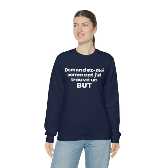 But/Purpose, Unisex Heavy Blend™ Crewneck Sweatshirt (FR CDN)