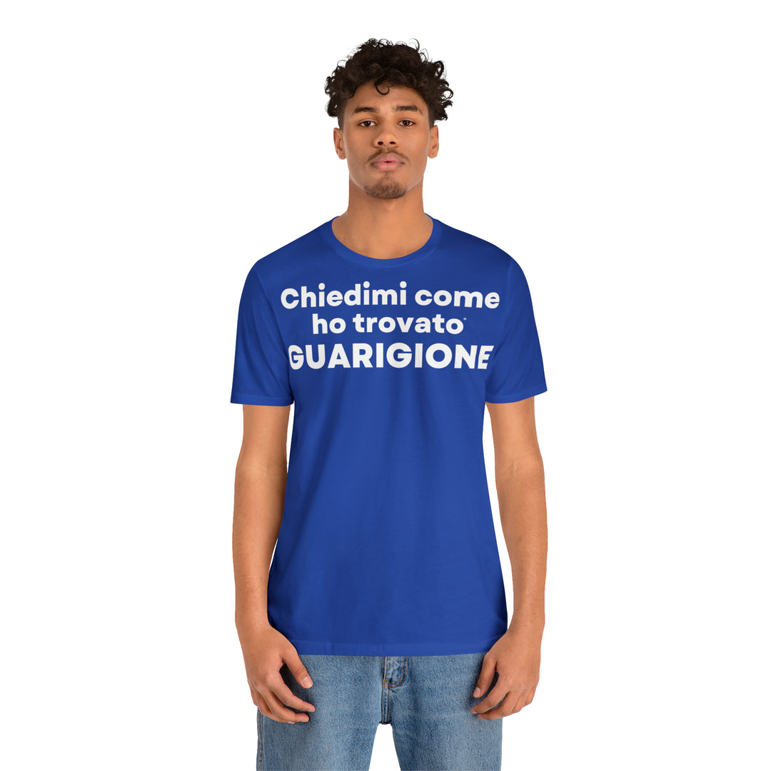 Guarigione/Healing, Unisex Jersey Short Sleeve Tee (IT EU)