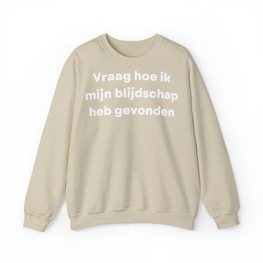 Blijdschap/Happiness, Unisex Heavy Blend™ Crewneck Sweatshirt (NL EU)