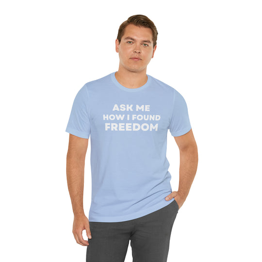 Freedom, Unisex Jersey Short Sleeve Tee (ENG CDN)