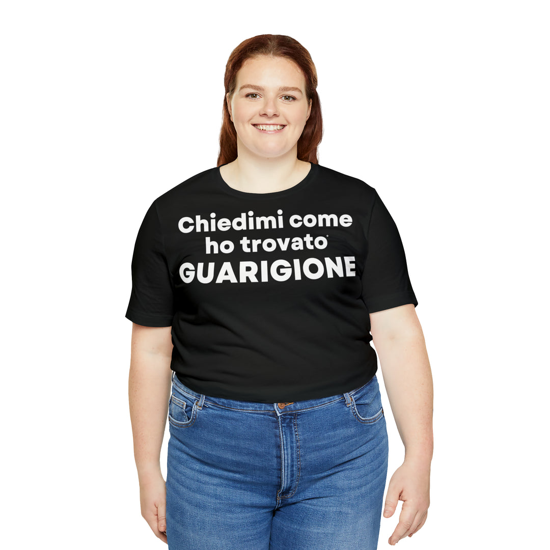 Guarigione/Healing, Unisex Jersey Short Sleeve Tee (IT EU)