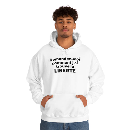 Liberte/Freedom, Unisex Heavy Blend™ Hooded Sweatshirt (FR CDN)