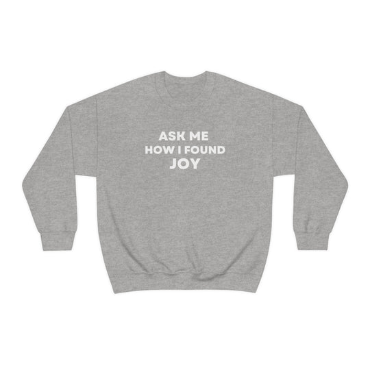 Joy, Unisex Heavy Blend™ Crewneck Sweatshirt (ENG CDN)