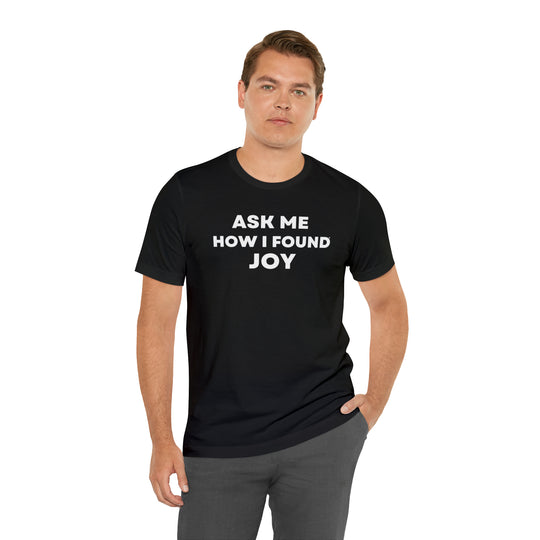 Joy, Unisex Jersey Short Sleeve Tee (ENG CDN)