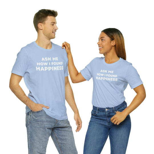 Happiness, Unisex Jersey Short Sleeve Tee (ENG CDN)