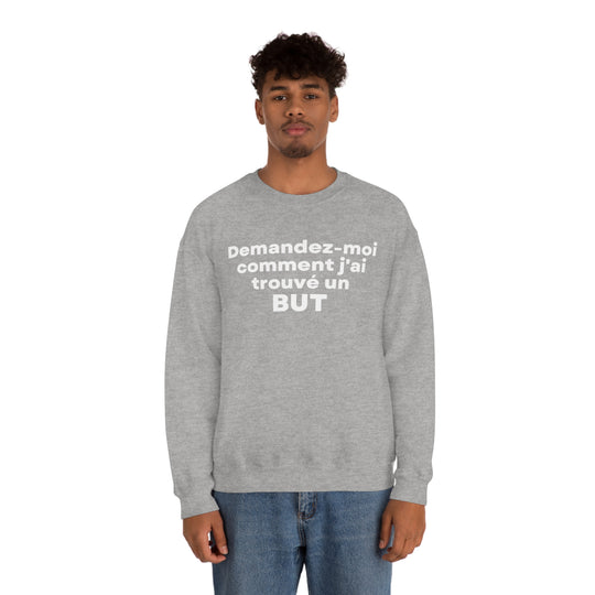 But/Purpose, Unisex Heavy Blend™ Crewneck Sweatshirt (FR CDN)