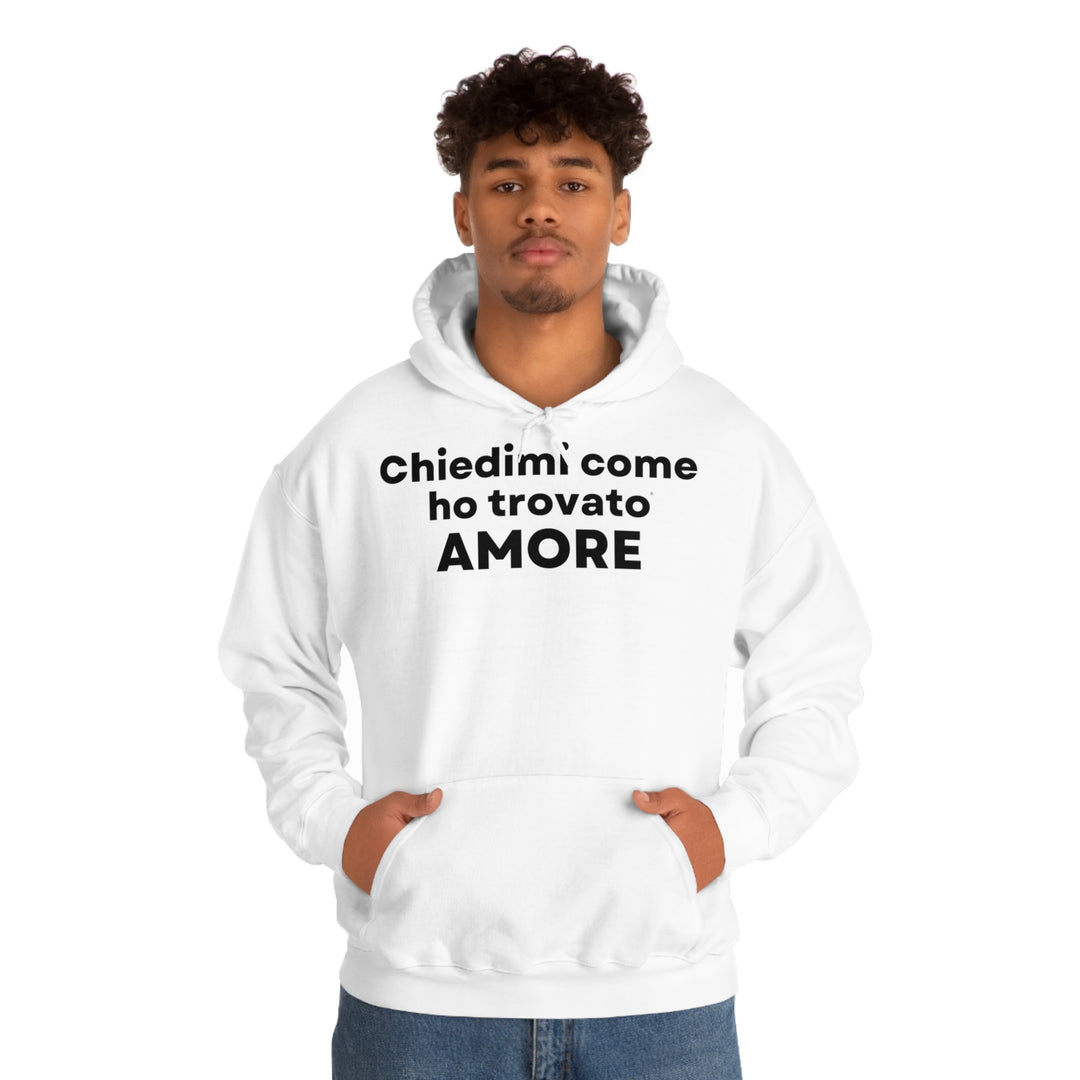 Amore/Love, Unisex Heavy Blend™ Hooded Sweatshirt ( IT EU)