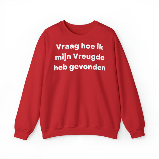 Vrugde/Joy, Unisex Heavy Blend™ Crewneck Sweatshirt (NL EU)