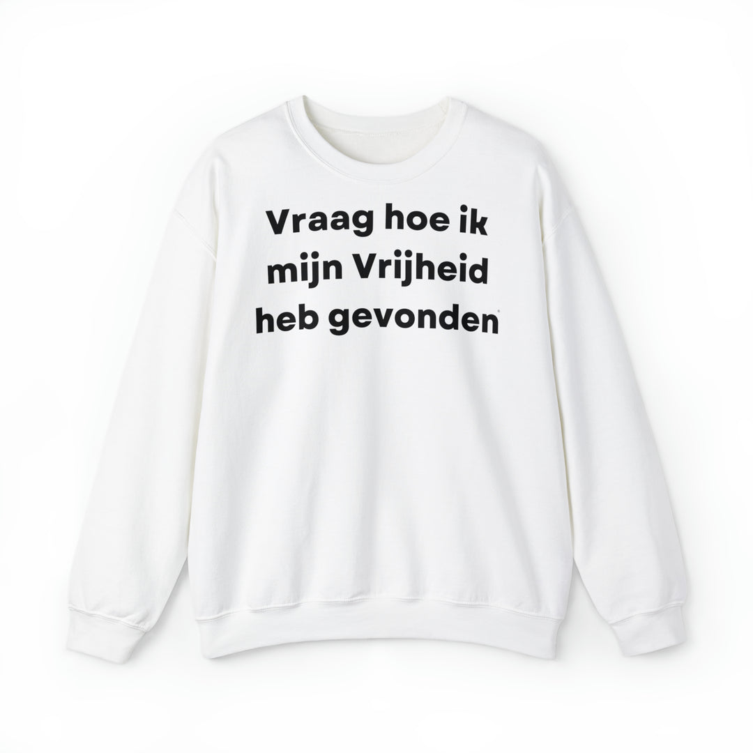 Vrijheid/Freedom, Unisex Heavy Blend™ Crewneck Sweatshirt (NL EU)