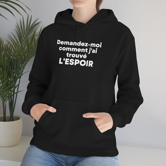 L'espoir/Hope, Unisex Heavy Blend™ Hooded Sweatshirt (FR CDN)