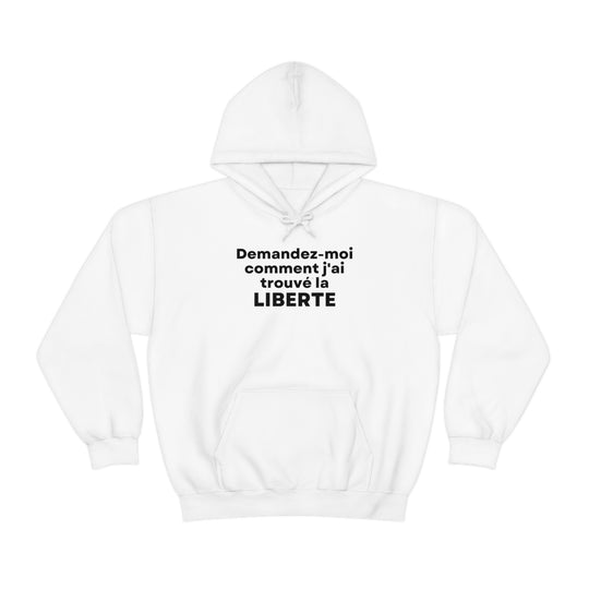 Liberte/Freedom, Unisex Heavy Blend™ Hooded Sweatshirt (FR CDN)