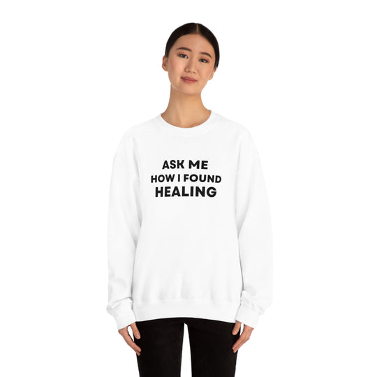 Healing, Unisex Heavy Blend™ Crewneck Sweatshirt (ENG CDN)