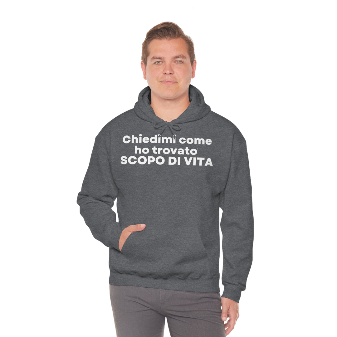 Scopo/Purpose, Unisex Heavy Blend™ Hooded Sweatshirt (IT EU)