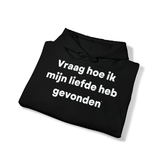 Liefde/Love, Unisex Heavy Blend™ Hooded Sweatshirt (NL EU)