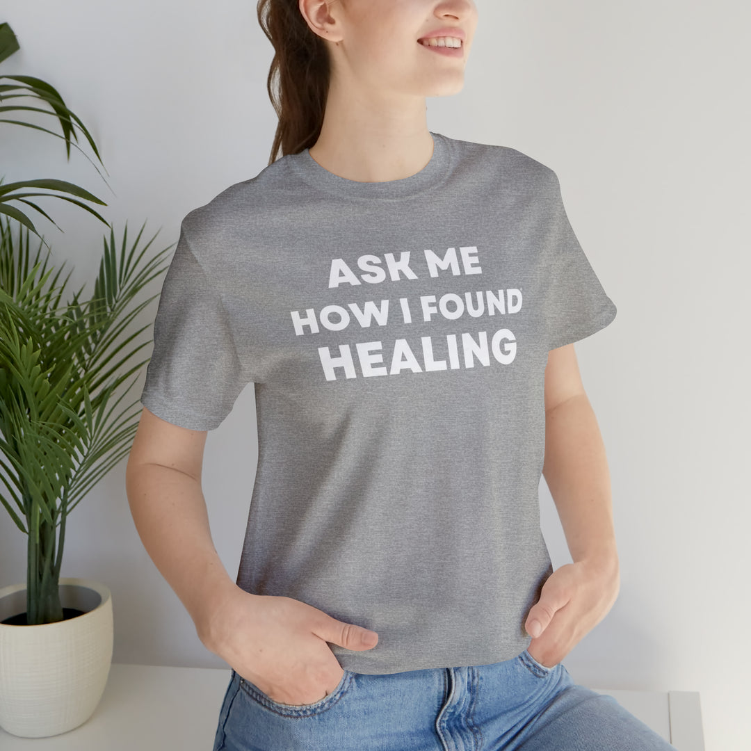 Healing, Unisex Jersey Short Sleeve Tee (ENG CDN)