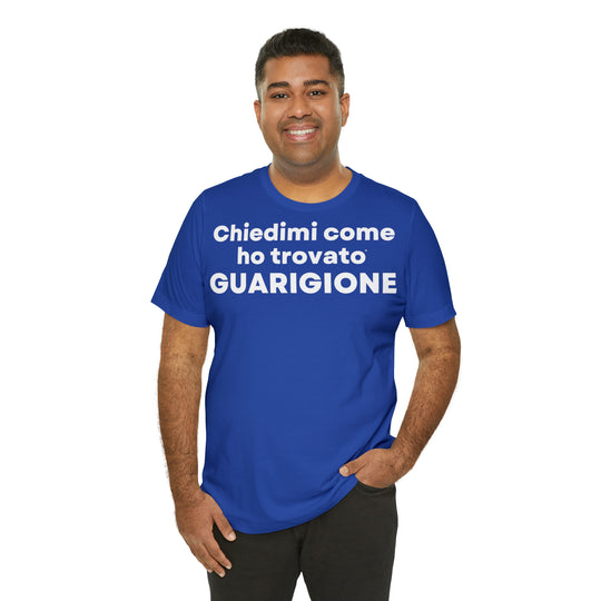 Guarigione/Healing, Unisex Jersey Short Sleeve Tee (IT EU)