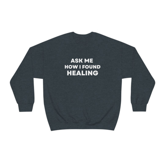 Healing, Unisex Heavy Blend™ Crewneck Sweatshirt (ENG CDN)