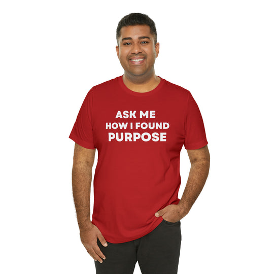 Purpose, Unisex Jersey Short Sleeve Tee (ENG CDN)