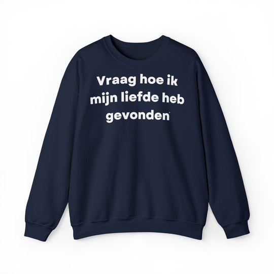 Liefde/Love, Unisex Heavy Blend™ Crewneck Sweatshirt (NL EU)