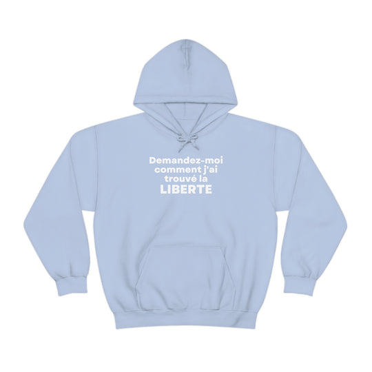 Liberte/Freedom, Unisex Heavy Blend™ Hooded Sweatshirt (FR CDN)