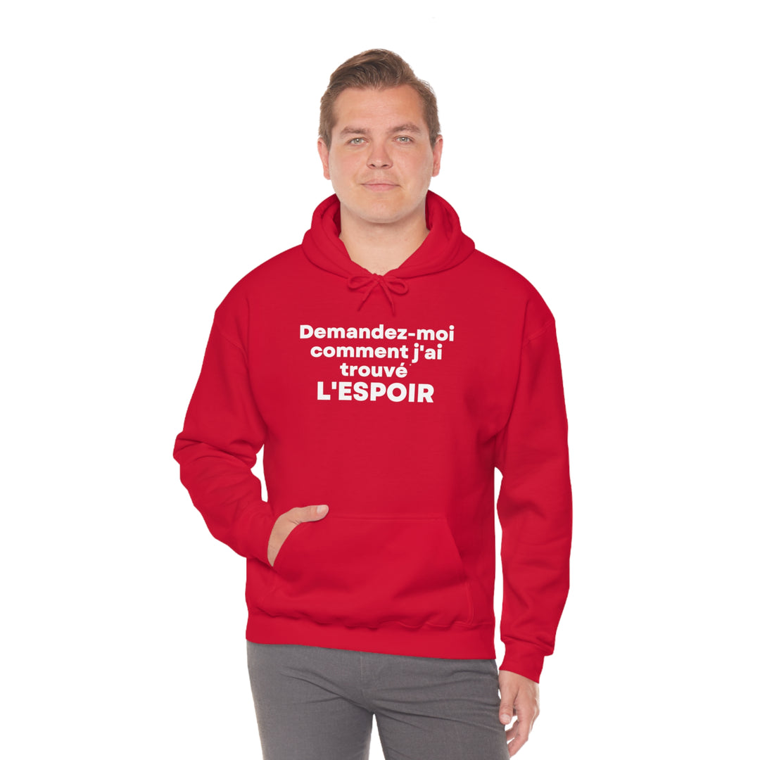 L'espoir/Hope, Unisex Heavy Blend™ Hooded Sweatshirt (FR CDN)