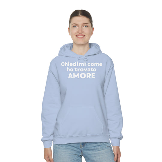 Amore/Love, Unisex Heavy Blend™ Hooded Sweatshirt ( IT EU)