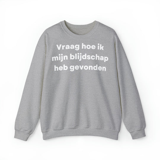 Blijdschap/Happiness, Unisex Heavy Blend™ Crewneck Sweatshirt (NL EU)