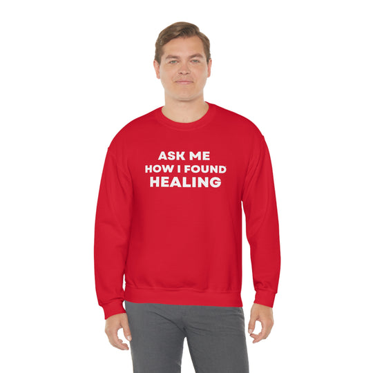 Healing, Unisex Heavy Blend™ Crewneck Sweatshirt (ENG CDN)