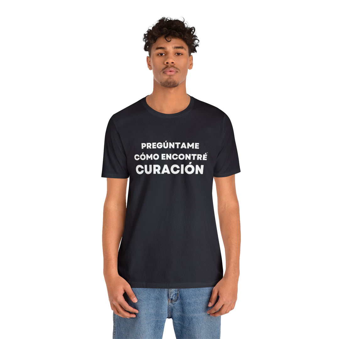 Curación/Healing, Unisex Jersey Short Sleeve Tee (ES CDN)