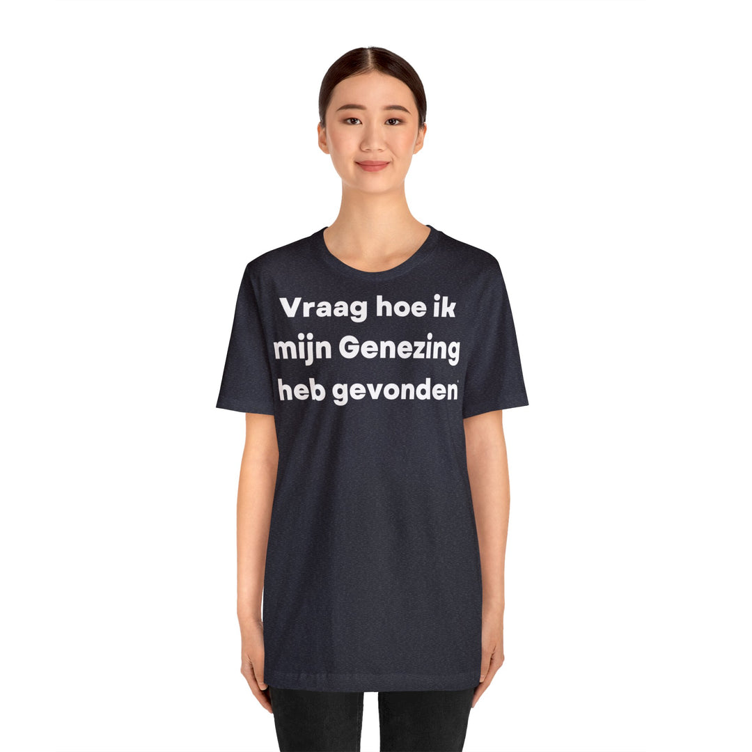 Genezing/Healing, Unisex Jersey Short Sleeve Tee (NL EU)