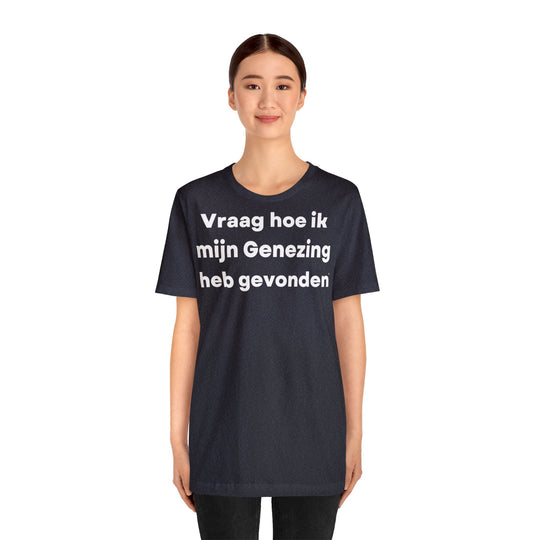 Genezing/Healing, Unisex Jersey Short Sleeve Tee (NL EU)