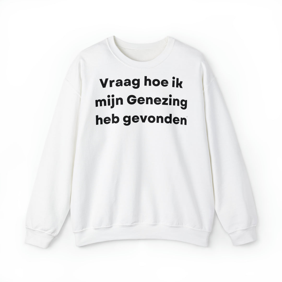 Genezing/Healing, Unisex Heavy Blend™ Crewneck Sweatshirt (NL EU)