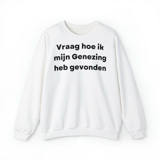 Genezing/Healing, Unisex Heavy Blend™ Crewneck Sweatshirt (NL EU)