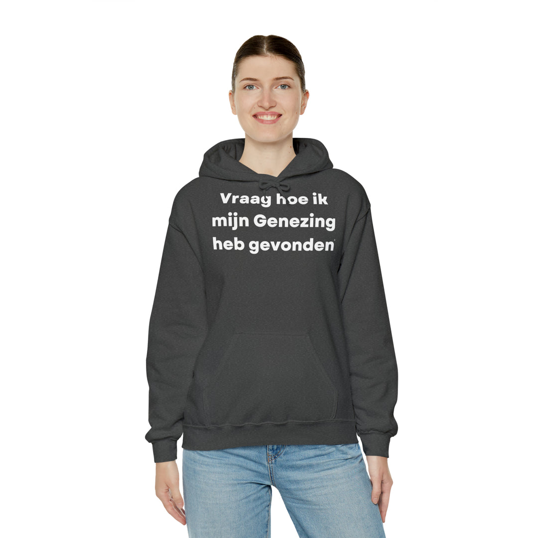 Genezing/Healing, Unisex Heavy Blend™ Hooded Sweatshirt (NL EU)