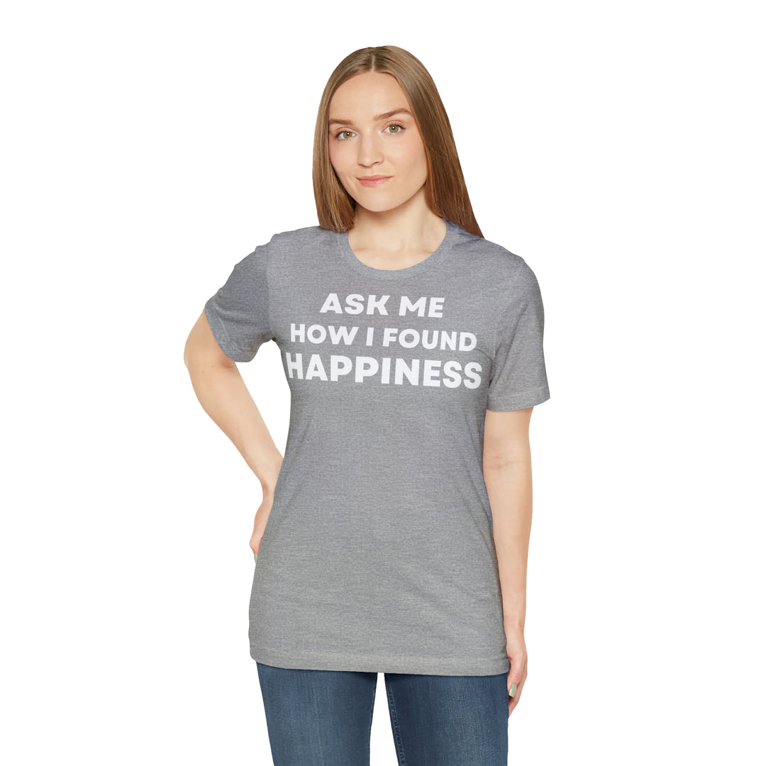 Happiness, Unisex Jersey Short Sleeve Tee (ENG UK)