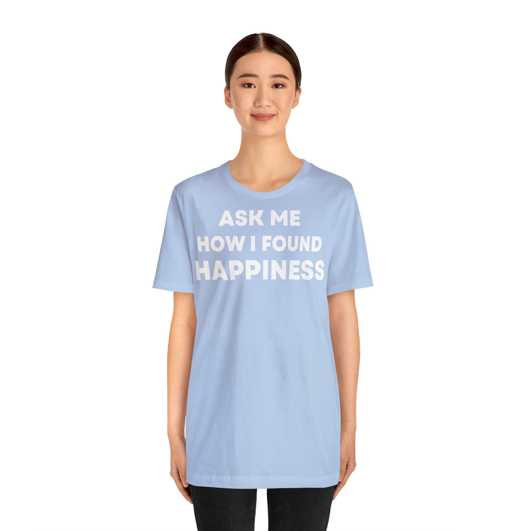 Happiness, Unisex Jersey Short Sleeve Tee (ENG UK)