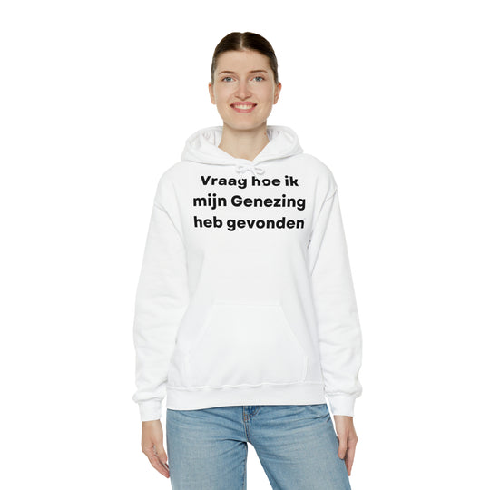 Genezing/Healing, Unisex Heavy Blend™ Hooded Sweatshirt (NL EU)