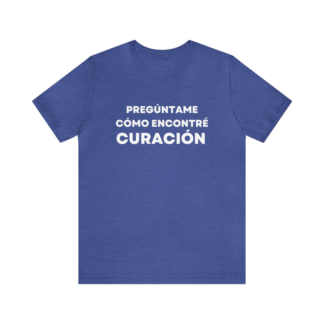 Curación/Healing, Unisex Jersey Short Sleeve Tee (ES CDN)