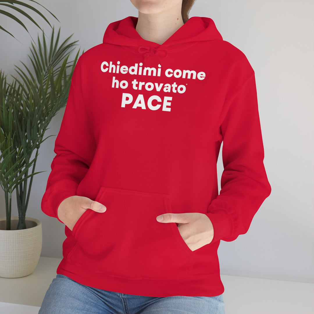 Pace/Peace, Unisex Heavy Blend™ Hooded Sweatshirt (IT EU)