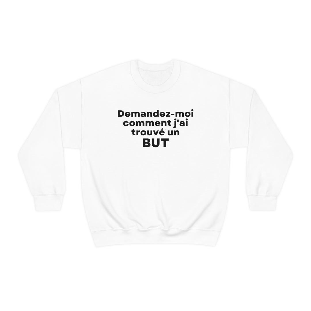 But/Purpose, Unisex Heavy Blend™ Crewneck Sweatshirt (FR CDN)