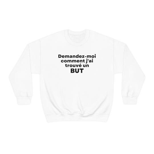 But/Purpose, Unisex Heavy Blend™ Crewneck Sweatshirt (FR CDN)