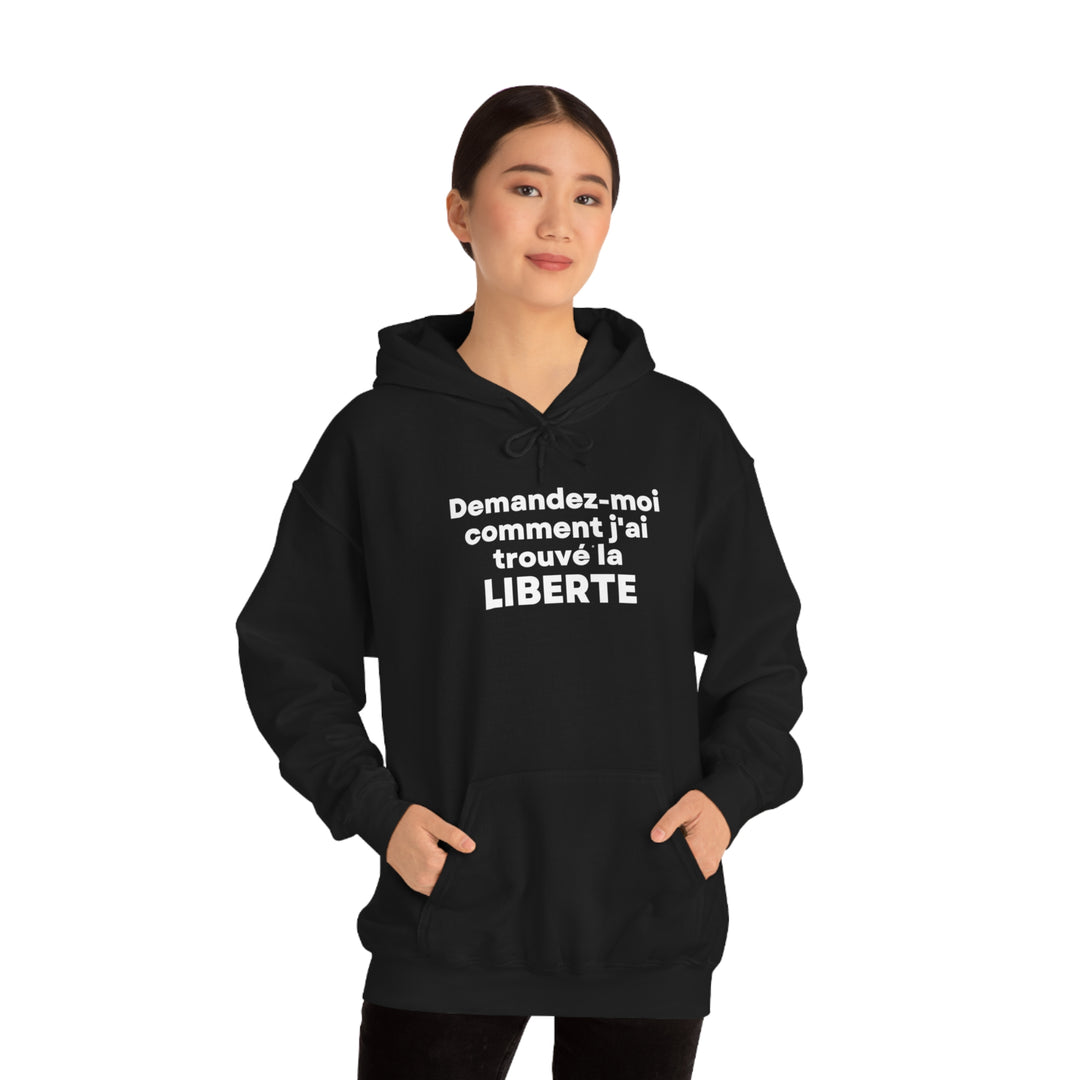 Liberte/Freedom, Unisex Heavy Blend™ Hooded Sweatshirt (FR CDN)