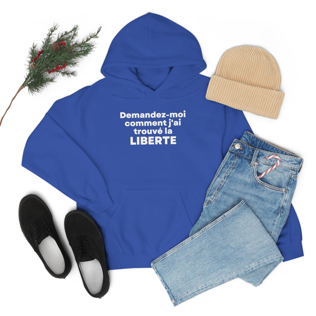 Liberte/Freedom, Unisex Heavy Blend™ Hooded Sweatshirt (FR CDN)