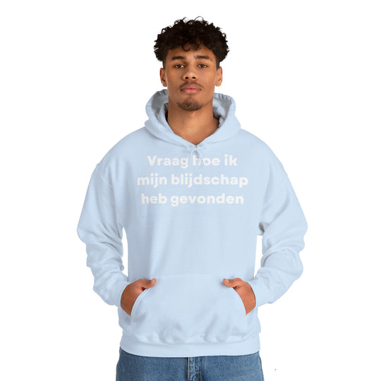 Blijdschap/Happiness, Unisex Heavy Blend™ Hooded Sweatshirt (NL EU)